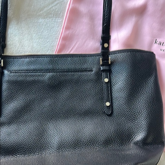 kate spade Black Shoulder Bag Smooth Leather Rectangular Shape - Picture 5 of 6